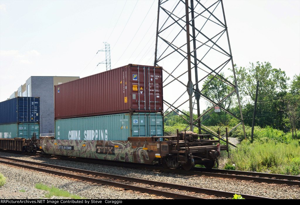 DTTX 645909, BOTH CONTAINERS ARE NEW TO RRPA